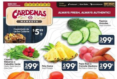 Cardenas (CA, NV) Weekly Ad Flyer March 25 to April 1