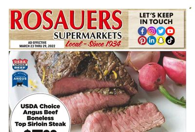 Rosauers (ID, MT, OR, WA) Weekly Ad Flyer March 25 to April 1
