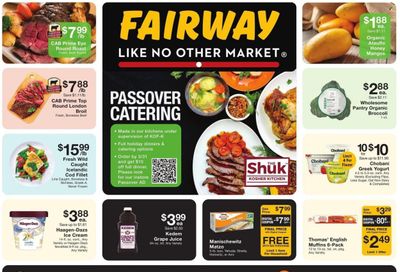 Fairway Market (CT, NJ, NY) Weekly Ad Flyer March 25 to April 1