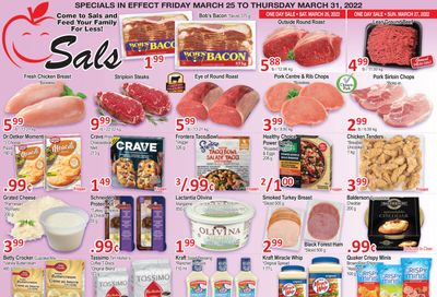 Sal's Grocery Flyer March 25 to 31