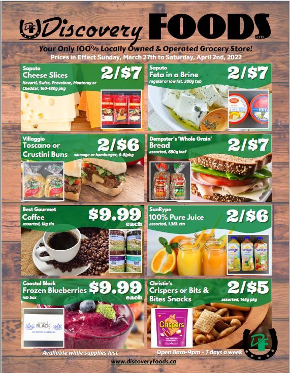 Discovery Foods Flyer March 27 to April 2