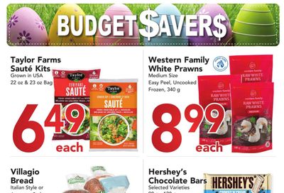 Buy-Low Foods Budget Savers Flyer March 27 to April 23