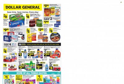 Dollar General (AL) Weekly Ad Flyer March 28 to April 4