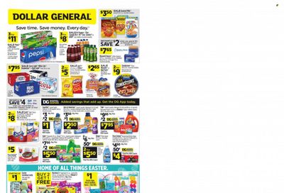Dollar General (TN) Weekly Ad Flyer March 28 to April 4
