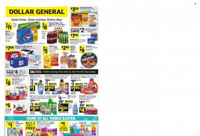 Dollar General (TX) Weekly Ad Flyer March 28 to April 4
