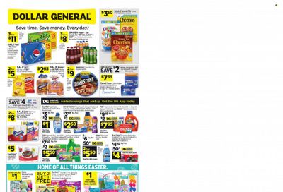 Dollar General (LA) Weekly Ad Flyer March 28 to April 4