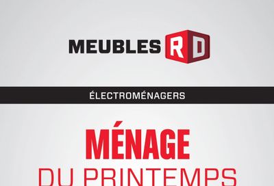 Meubles RD Appliances Flyer March 28 to April 17