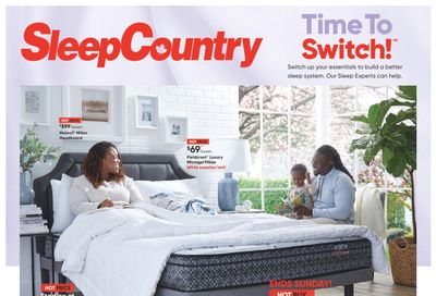 Sleep Country Flyer March 28 to April 3
