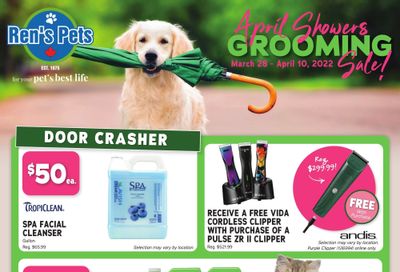 Ren's Pets Depot Flyer March 28 to April 10