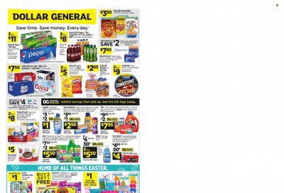 Dollar General (NC) Weekly Ad Flyer March 29 to April 5
