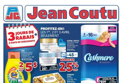 Jean Coutu (QC) Flyer March 31 to April 6