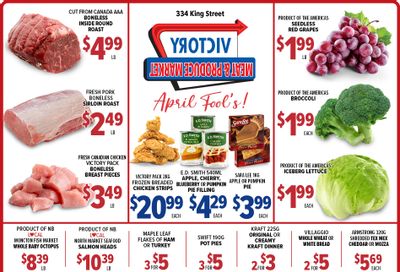 Victory Meat Market Flyer March 29 to April 2