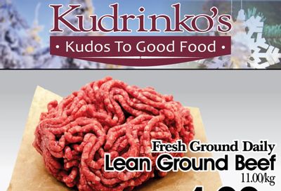 Kudrinko's Flyer March 29 to April 11