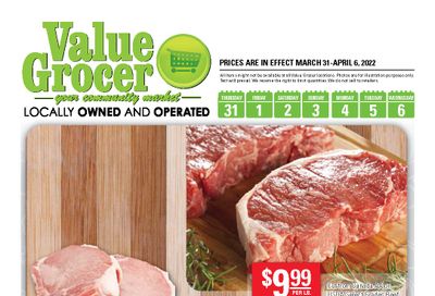 Value Grocer Flyer March 31 to April 6
