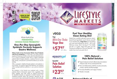 Lifestyle Markets Monday Magazine March 30 to April 17