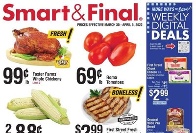 Smart & Final (AZ, CA) Weekly Ad Flyer March 30 to April 6