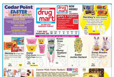Discount Drug Mart (OH) Weekly Ad Flyer March 30 to April 6