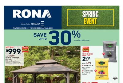Rona (Atlantic) Flyer March 31 to April 6