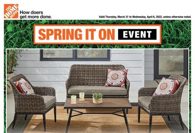 Home Depot (ON) Flyer March 31 to April 6