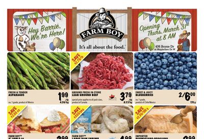 Farm Boy (Barrie) Flyer March 31 to April 6
