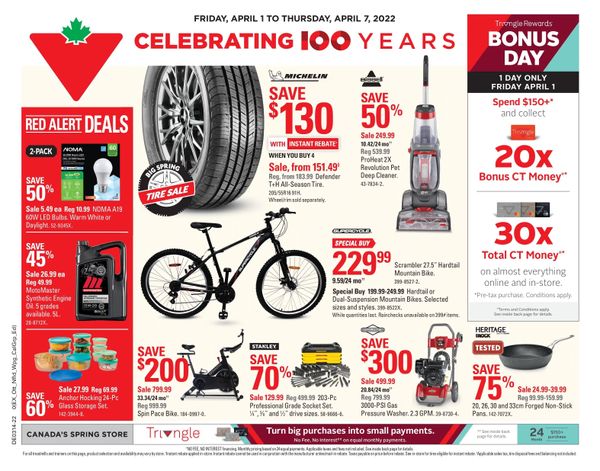 Bonus Days  Canadian Tire