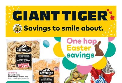 Giant Tiger (West) Flyer March 30 to April 5