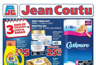 Jean Coutu (ON) Flyer April 1 to 7