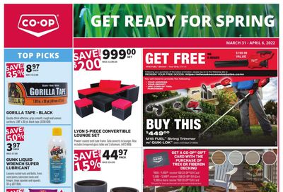 Co-op (West) Home Centre Flyer March 31 to April 6