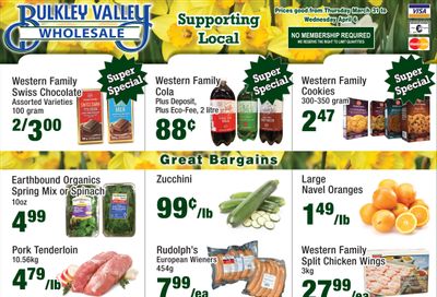 Bulkley Valley Wholesale Flyer March 31 to April 6