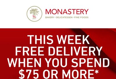 Monastery Bakery Flyer March 30 to April 6