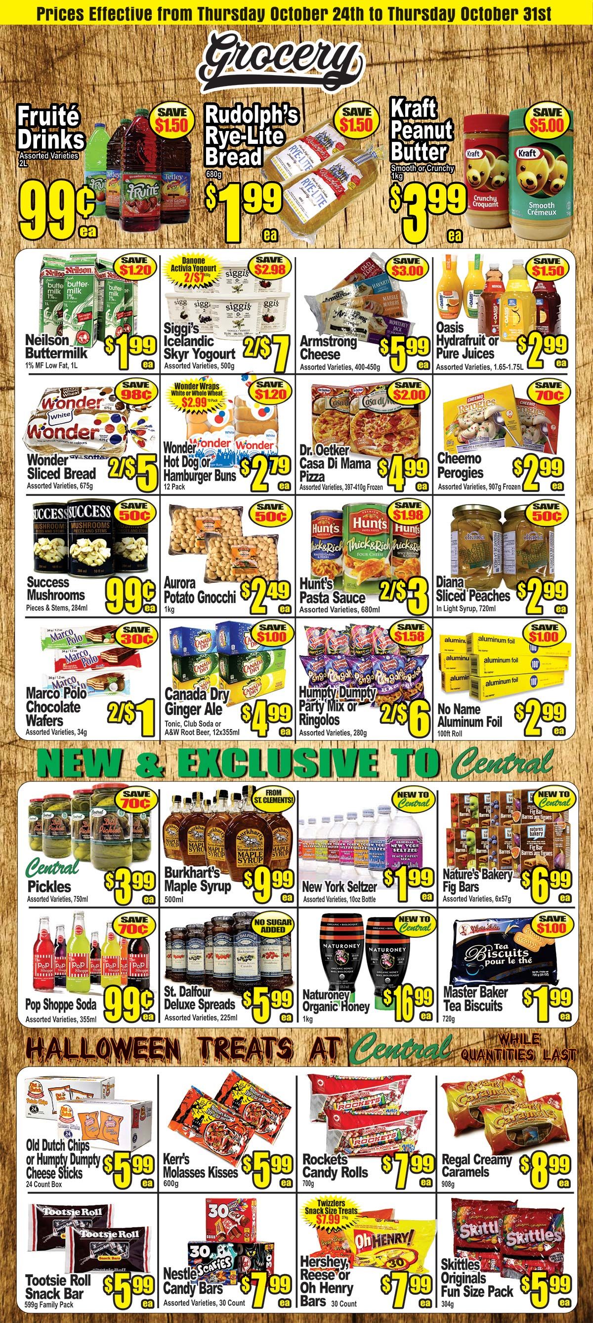 Central Fresh Market Flyer October 24 to 31