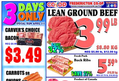 Fredericton Co-op Flyer March 31 to April 6