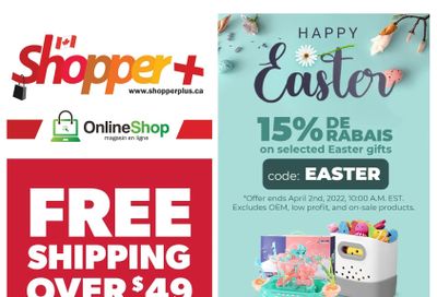 Shopper Plus Flyer March 30 to April 6