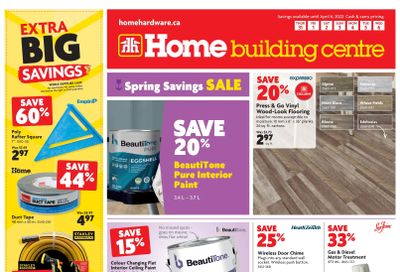 Home Building Centre (ON) Flyer March 31 to April 6