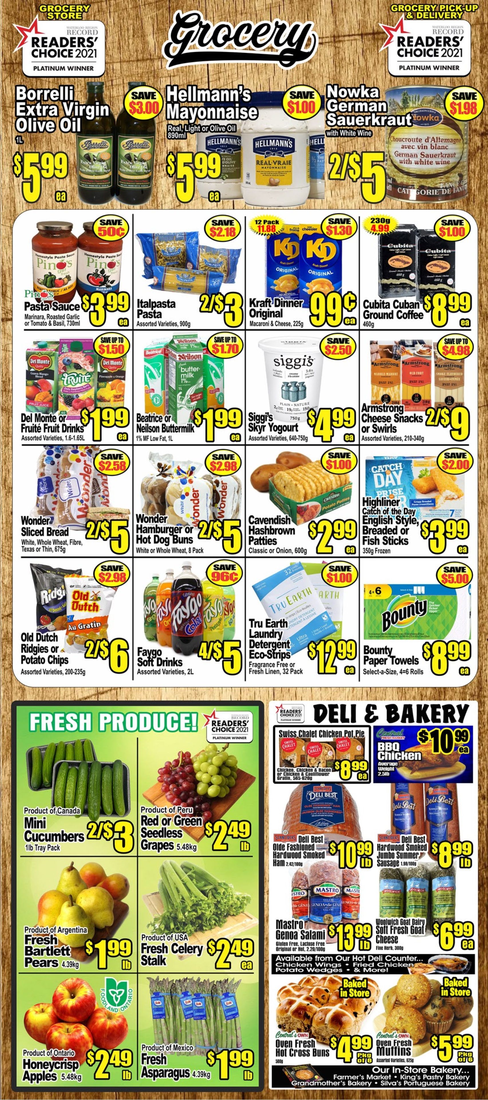 Central Fresh Market Flyer March 31 to April 7