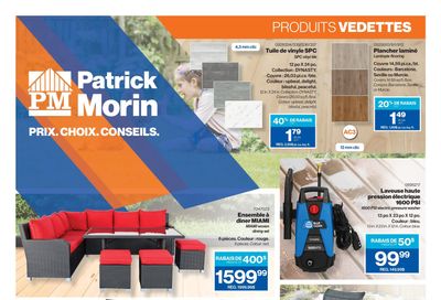 Patrick Morin Flyer March 31 to April 6