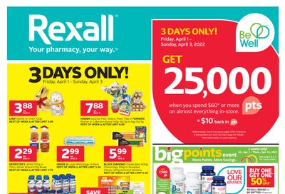 Rexall (West) Flyer April 1 to 7