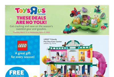 Toys R Us Flyer March 31 to April 13