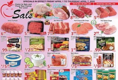 Sal's Grocery Flyer April 1 to 7