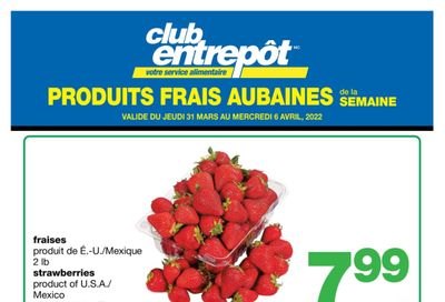 Wholesale Club (QC) Fresh Deals of the Week Flyer March 31 to April 6