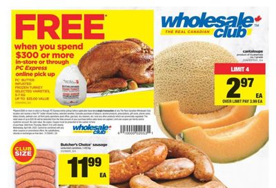 Real Canadian Wholesale Club Flyer March 31 to April 6