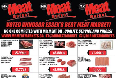 M.R. Meat Market Flyer March 31 to April 7