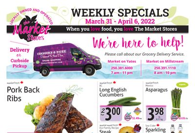 The Market Stores Flyer March 31 to April 6
