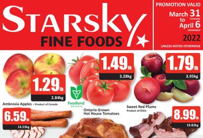 Starsky Foods Flyer March 31 to April 6