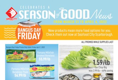 Seafood City Supermarket (ON) Flyer March 31 to April 6