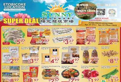 Sunny Foodmart (Etobicoke) Flyer April 1 to 7