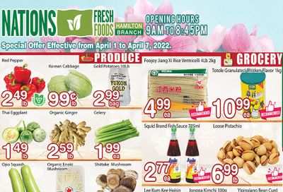 Nations Fresh Foods (Hamilton) Flyer April 1 to 7