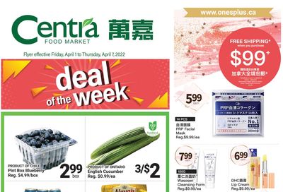 Centra Foods (North York) Flyer April 1 to 7