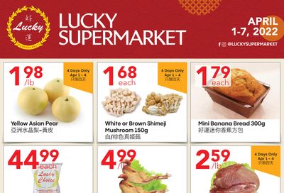 Lucky Supermarket (Edmonton) Flyer April 1 to 7