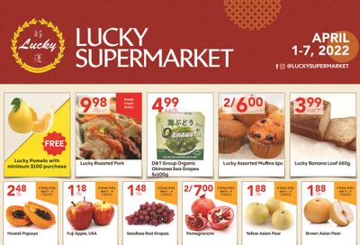 Lucky Supermarket (Surrey) Flyer April 1 to 7